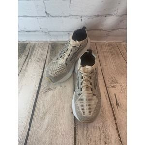 Brooks Athletic Shoes in Cream and Black
